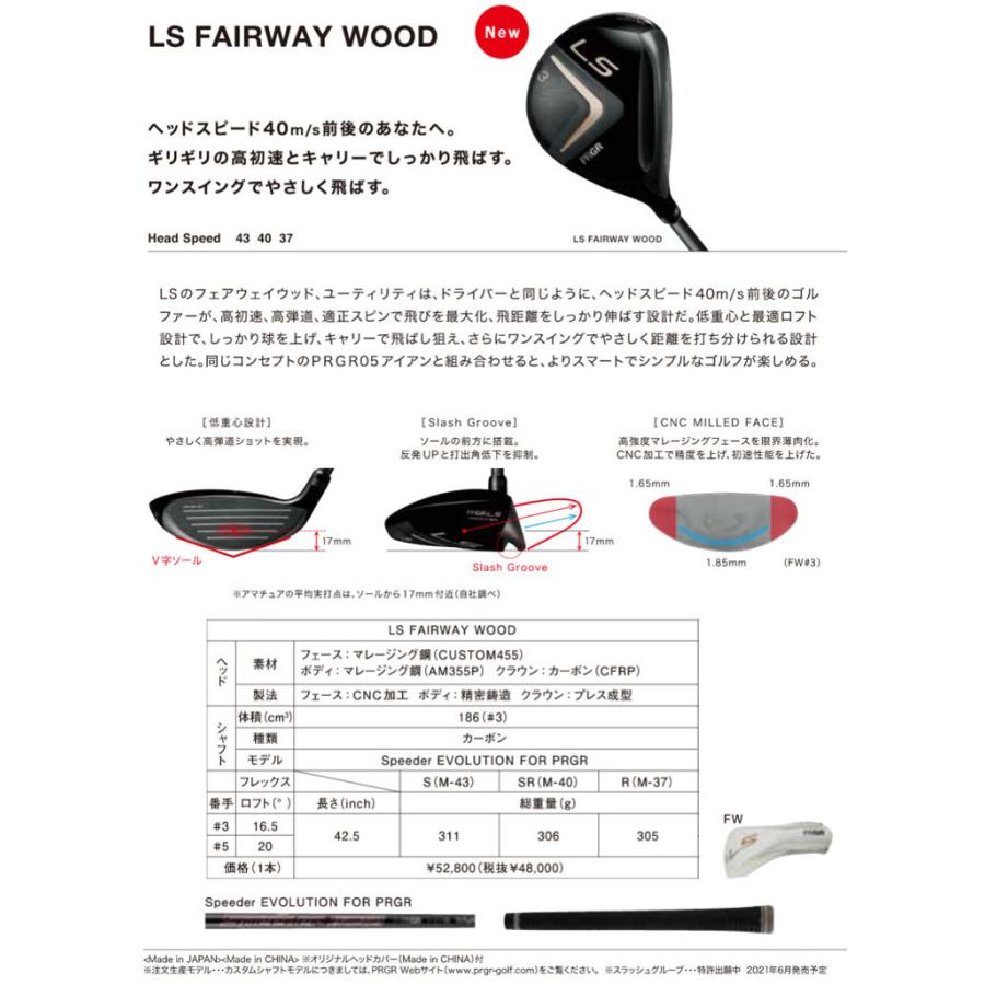 割引を販売 プロギア LS フェアウェイウッド フジクラ Speeder
