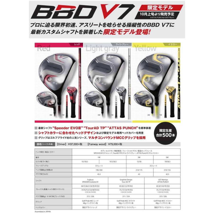 ⭐公式品⭐ ロイヤルコレクション BBD V7 限定 チタン フェアウェイウッド 【BCD8793712779】(31033円)