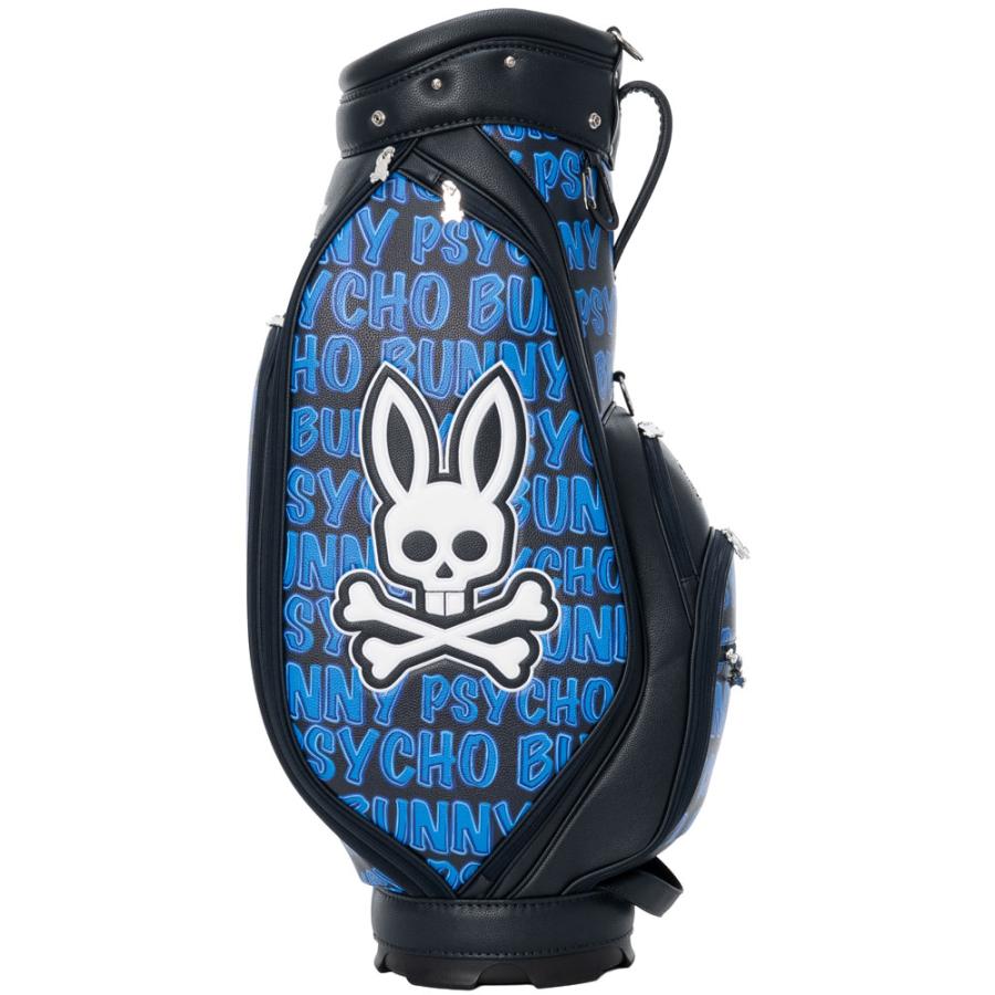 サイコバニーゴルフ カートキャディバッグ 　ネイビー　pbmg6ac2 Psycho Bunny（サイコバニー） ゴルフ EXCLUSIVE EDITION カート