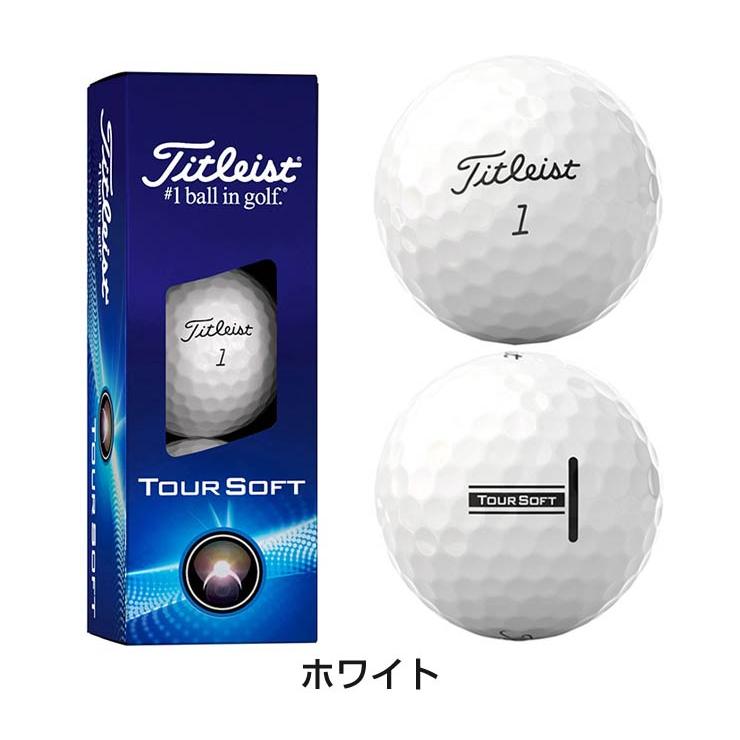 タイトリスト ツアーソフト ゴルフボール 2024年モデル 1ダース [12球 