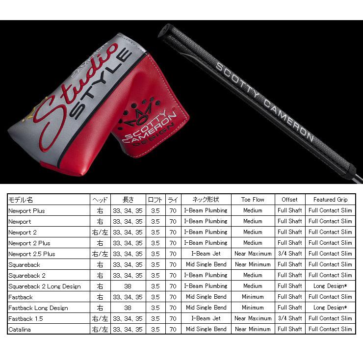 SCOTTY CAMERON スコッティ・キャメロン スタジオスタイル SCOTTY CAMERON スコッティ・キャメロン スタジオスタイル