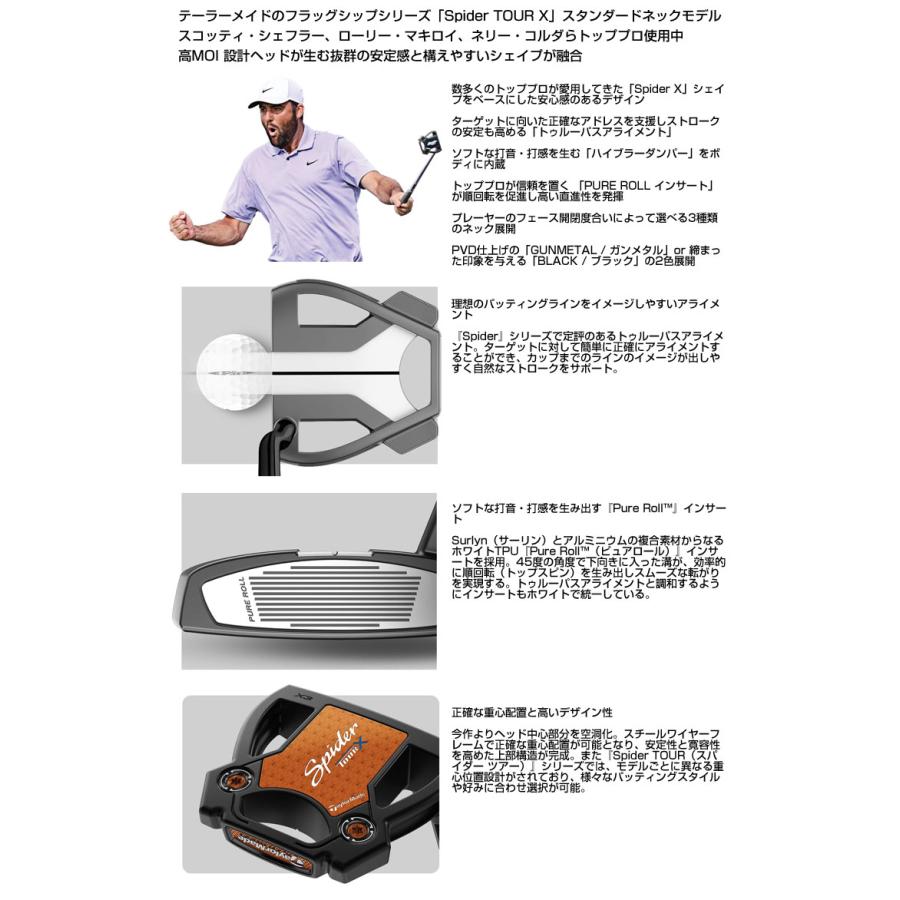 TaylorMade テーラーメイド スパイダー ツアーX スモール