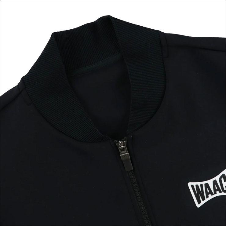 WAAC ゴルフウェア メンズ ダンボールジャージ フルジップ ブルゾン 