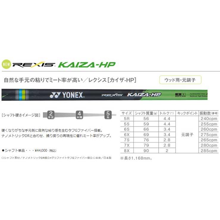 YONEX 特注カスタムクラブ ヨネックス ドライバー用 NEW REXIS YONEX 特注カスタムクラブ ヨネックス ドライバー用 NEW REXIS