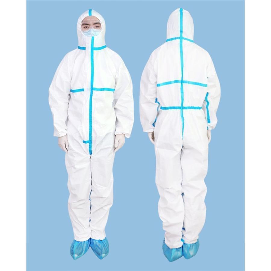 防護服セット 30枚セット 防護ガウン ウイルスバリア 隔離服 防塵服