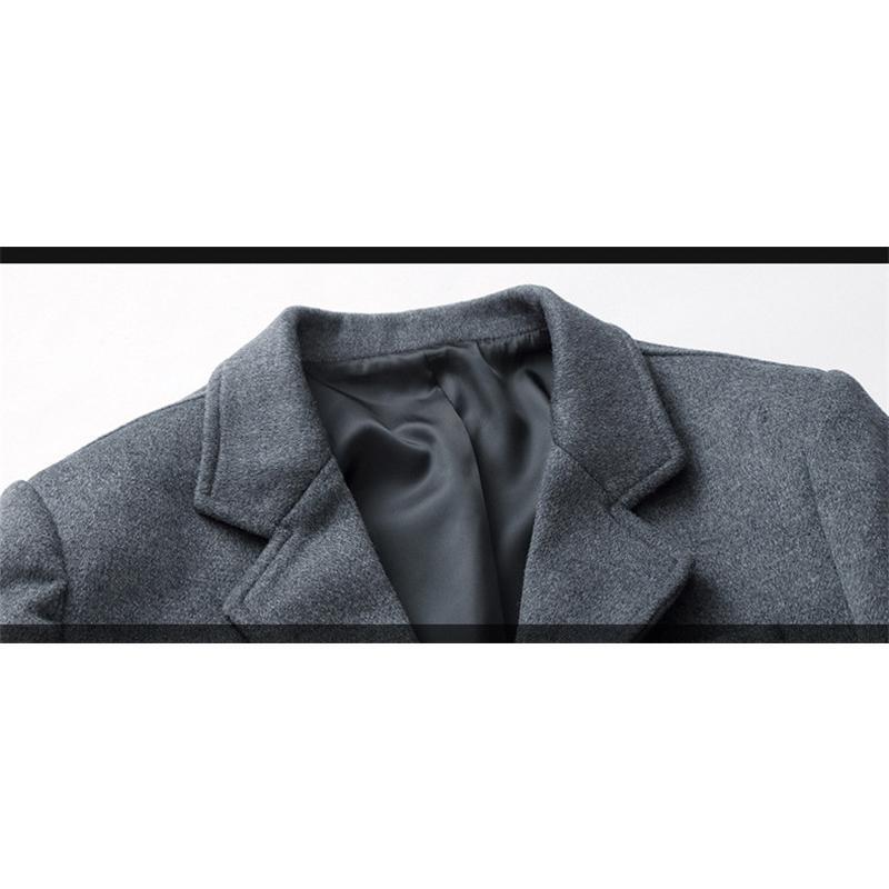 チェスターコート メンズ 超ロングコート ウールコート 中綿入り