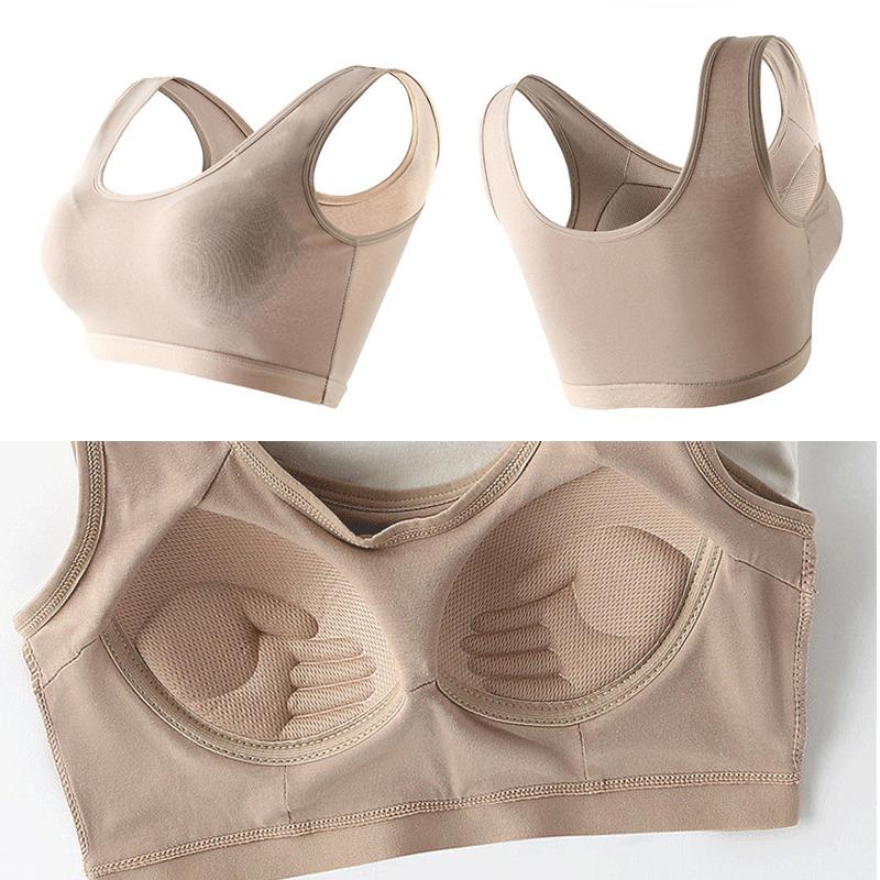 ナイトブラ ブラジャー ノンワイヤー バストケア 脇高ブラ 脇肉 コットン 綿 通気 肩ひも太い シームレス 補正下着 横流れ防止 ストレッチ シンプル 無地 |  | 18