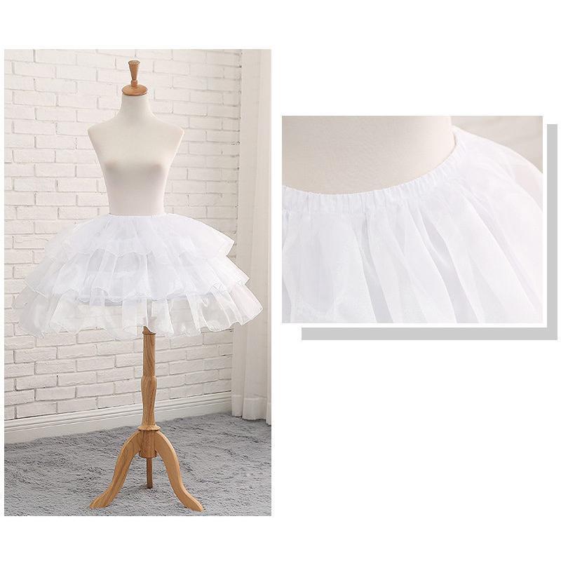 パニエ ホワイト レディース ロリータ 調整可能 インナー スカート ワンピース コスプレ 舞台 ボリューム アップ コスチューム用小物 送料無料 |  | 06