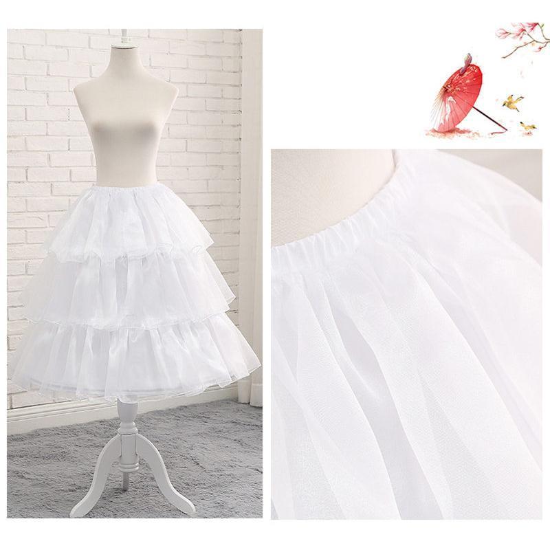 パニエ ホワイト レディース ロリータ 調整可能 インナー スカート ワンピース コスプレ 舞台 ボリューム アップ コスチューム用小物 送料無料 |  | 09