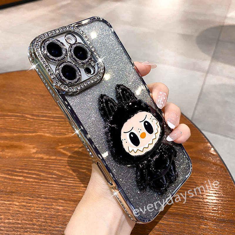 iPhone16/15 ケース LABUBU キャット シリコン ソフトiPhoneX 用