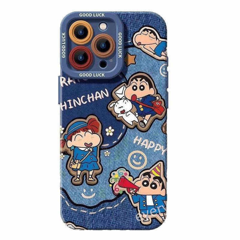 スマホケース クレヨンしんちゃん シルバー iPhone 16 ケース クリア