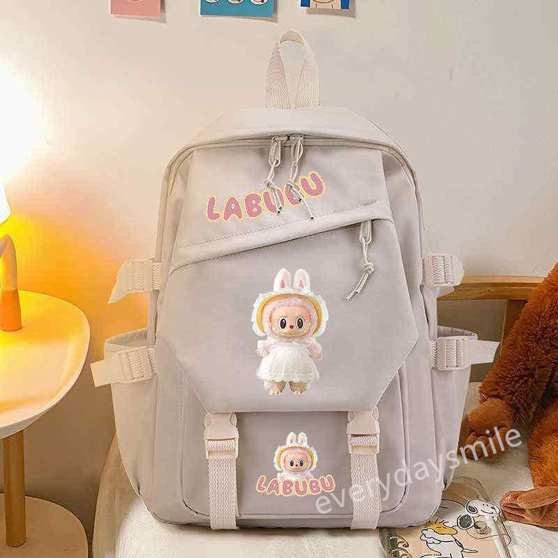 LABUBU 子供用 リュックサック キッズ 学生 外出 軽量 通学 防水 遠足