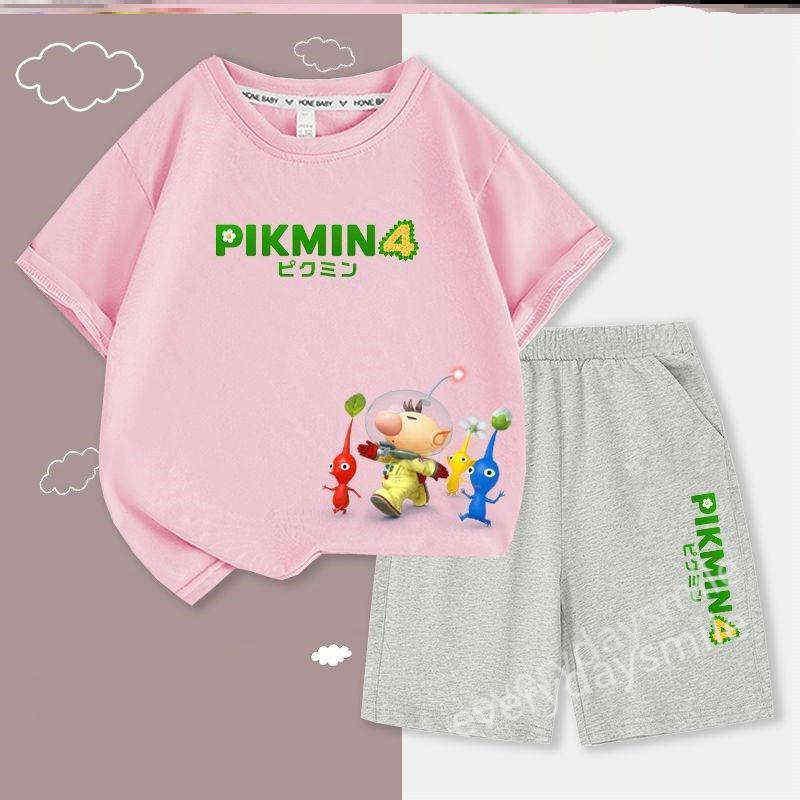 の*ん様 ピクミン ルームウェアセット ピンク の*ん様 ピクミン ルームウェアセット ピンク の*ん様 ピクミン ルーム