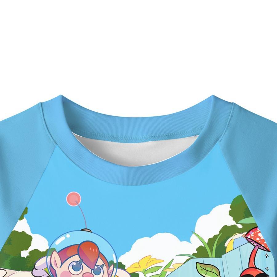 未使用　PIKMIN ピクミン ルームウェア Fサイズ 楽天市場】ピクミン PIKMIN 光るパジャマ 裏起毛 肌に触れる内側 綿100