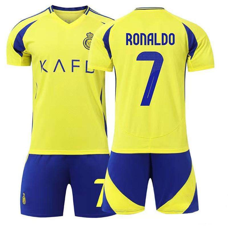 クリスティアーノ・ロナウド　ユニフォームセット 番号 個人名カスタマイズOK」クリスティアーノ・ロナウド アル・ナスル