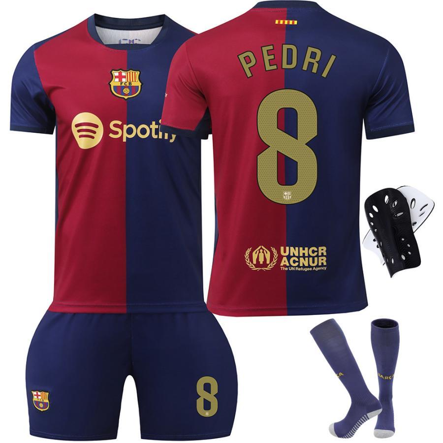 サッカーウェア 子供 大人 2425新バルササッカーウェア9番レバンド