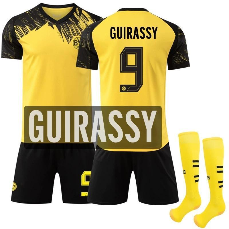 25/26 イエローストライプユニフォーム 9番ギラシー、ブンデスリーガ