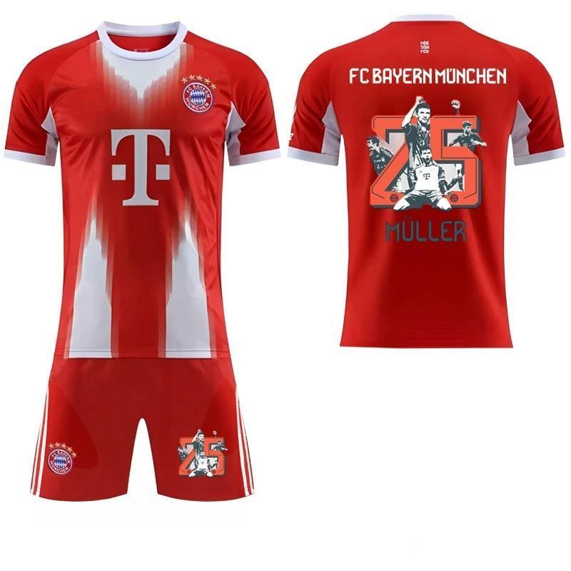 2526 バイエルン・ミュンヘン ホーム 背番号6 キミッヒ＆背番号9