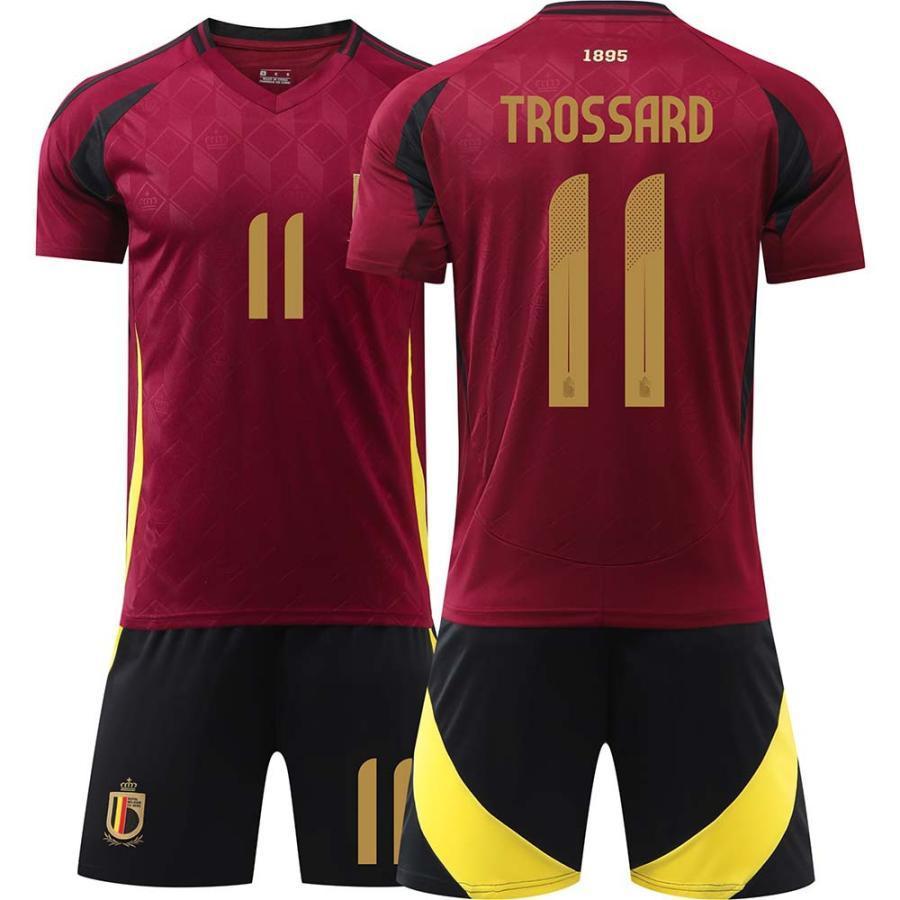 24−25　ベルギー代表　ユニフォーム 新品未使用タグ付 サッカーレプリカユニフォーム 24-25ベルギー ホーム サッカーウェア