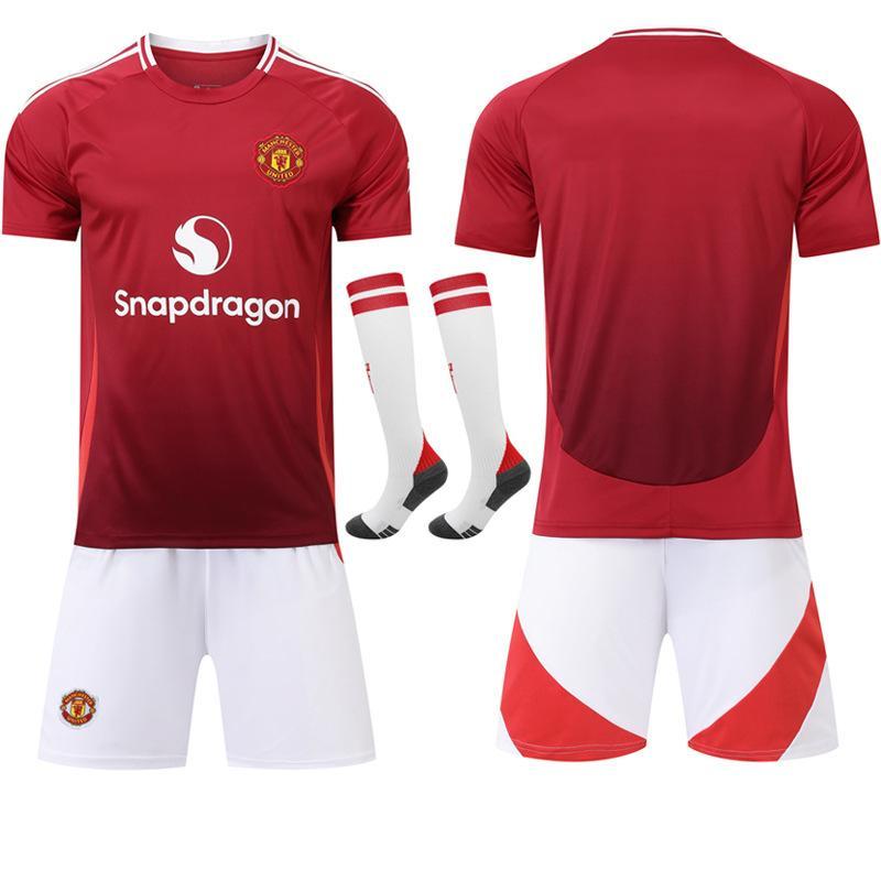超希少マンチェスター・ユナイテッド 100周年記念サッカーユニホームキッズセット 超希少マンチェスター・ユナイテッド 100周年記念サッカーユニホーム