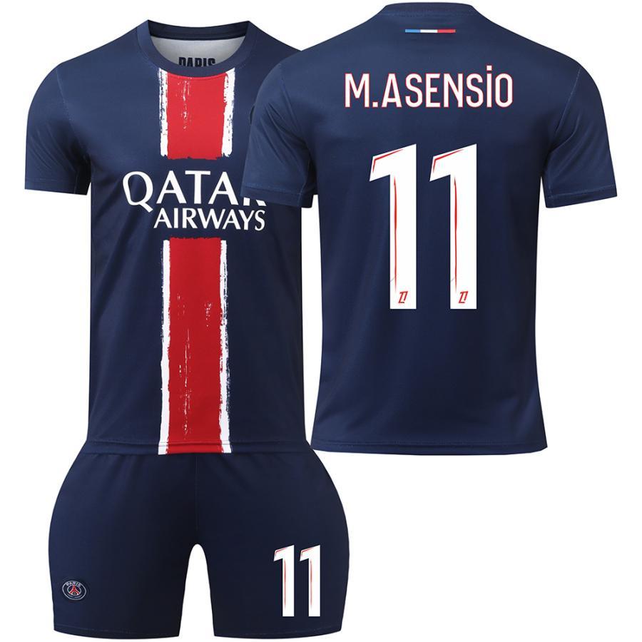 24/25 パリ サンジェルマン サッカーウェア 7番ムバッペ 19番李剛仁 10
