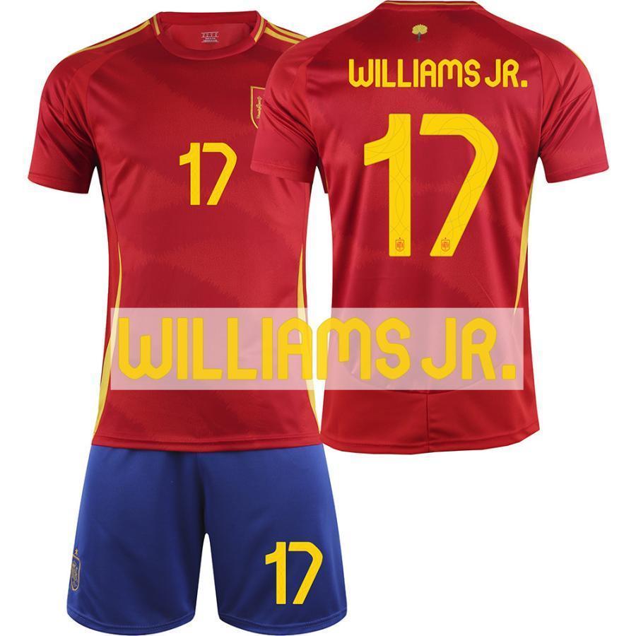 番号 個人名カスタマイズOK」サッカーウェア 2024スペイン欧州カップ