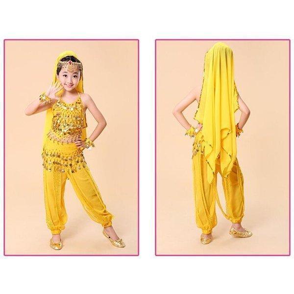 ベリーダンス 衣装 2点セット 子キッズ 子供用 可愛い 豪華 ステージ衣装 出演 舞踊衣装 アラブ アラビア衣装　パーティー衣装 イベント |  | 11