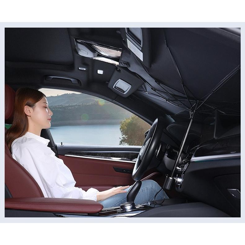 レクサス（LEXUS） 専用 サンシェード 折り畳み 傘型 日除け UVカット