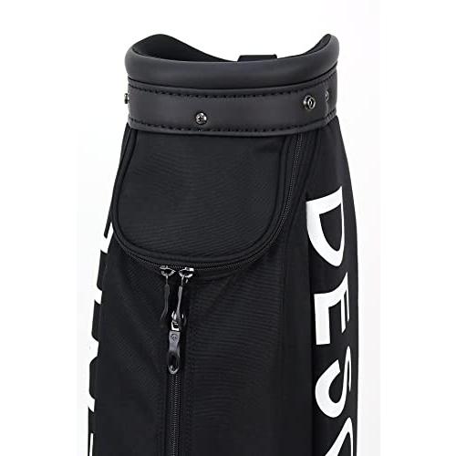 [デサント] ゴルフ キャディバッグ 3.0kg 9型 6分割 47インチ対応 ゴルフ DQBVJJ03 メンズ BK00(ブラック) ゴルフ