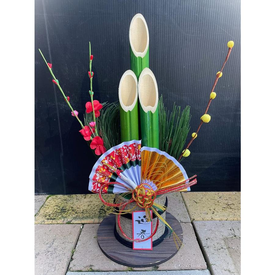 門松 正月飾り 迎春【門松「寿梅鶴」】 どこにでも飾りやすい高 門松 正月飾り 迎春【門松「寿梅鶴」】 どこにでも飾りやすい高