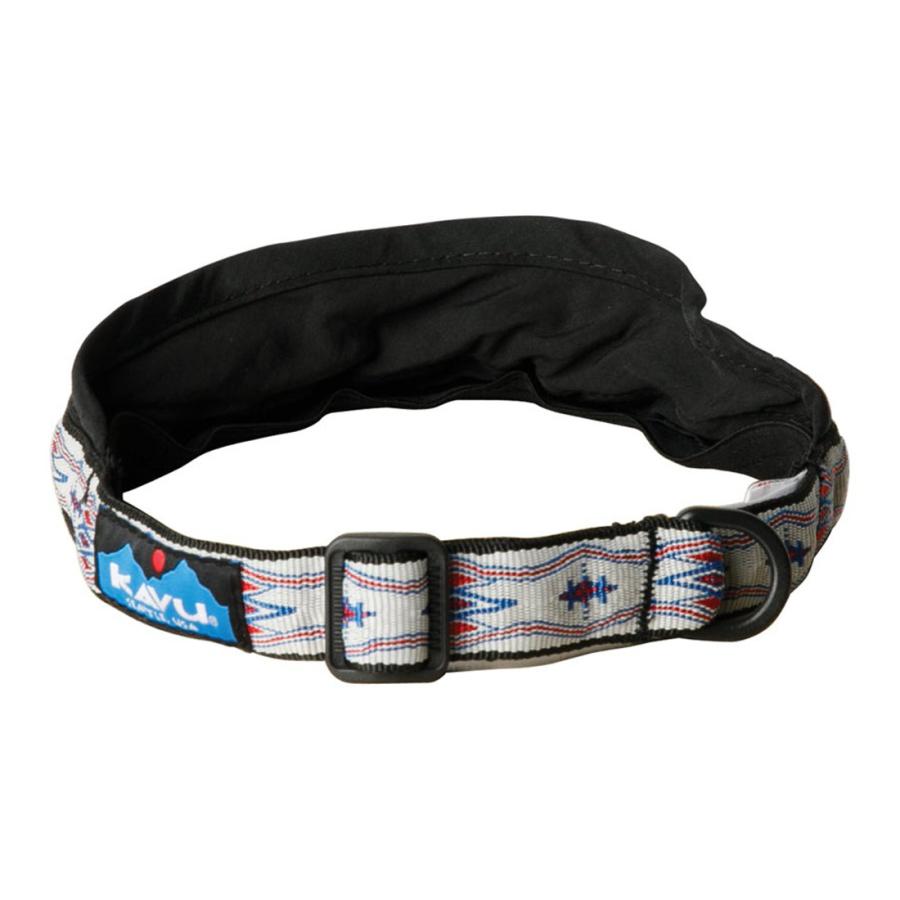 KAVU（カブー） ストラップバイザー 速乾 軽量 帽子 コットン バイザー