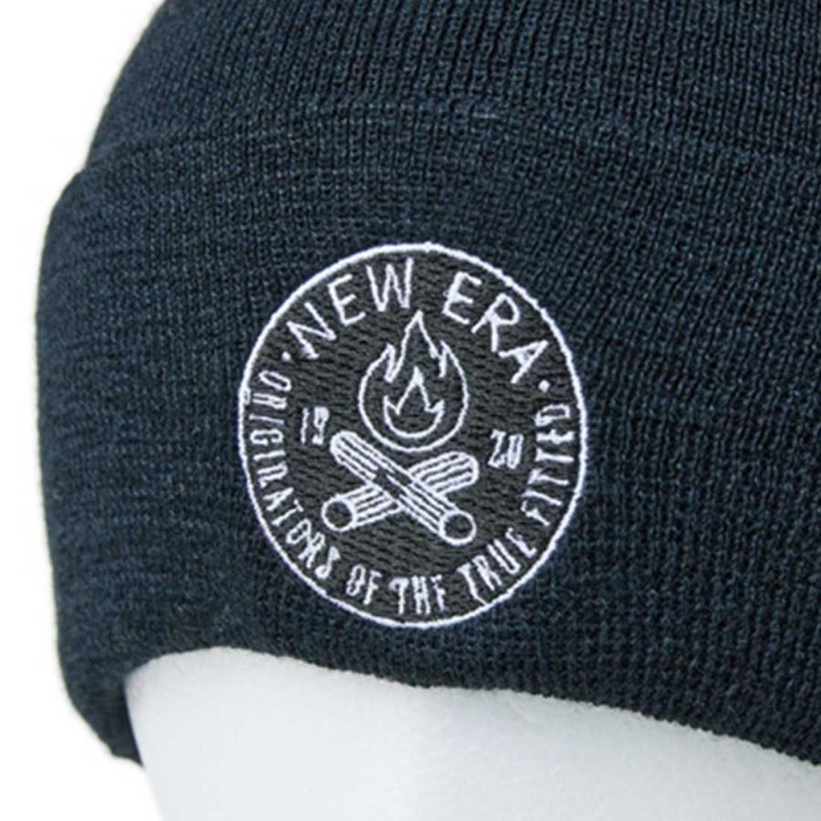 ニット帽/ビーニー NEW ERA Fragment NEW ERA（ニューエラ） カフ ニット FLAME RES ボーンファイア