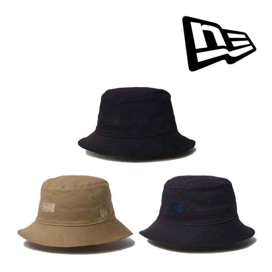 NEW ERA（ニューエラ） バケット01 Stretch Cotton ボックスロゴ 帽子