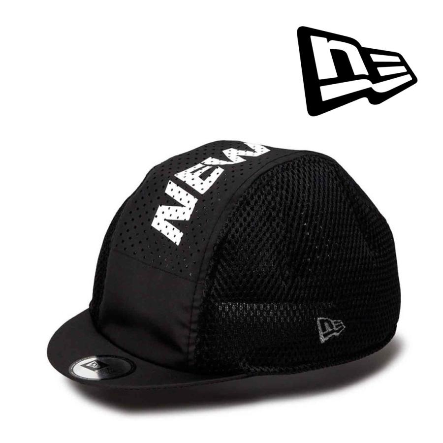 帽子 b.E Hat (Multi Zebra Mesh / Highlighter) NEW ERA（ニューエラ） サイクリングキャップ Tech Multi Mesh 帽子