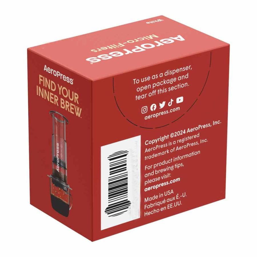 AeroPress（エアロプレス） エアロプレス用 ペーパーフィルター340枚