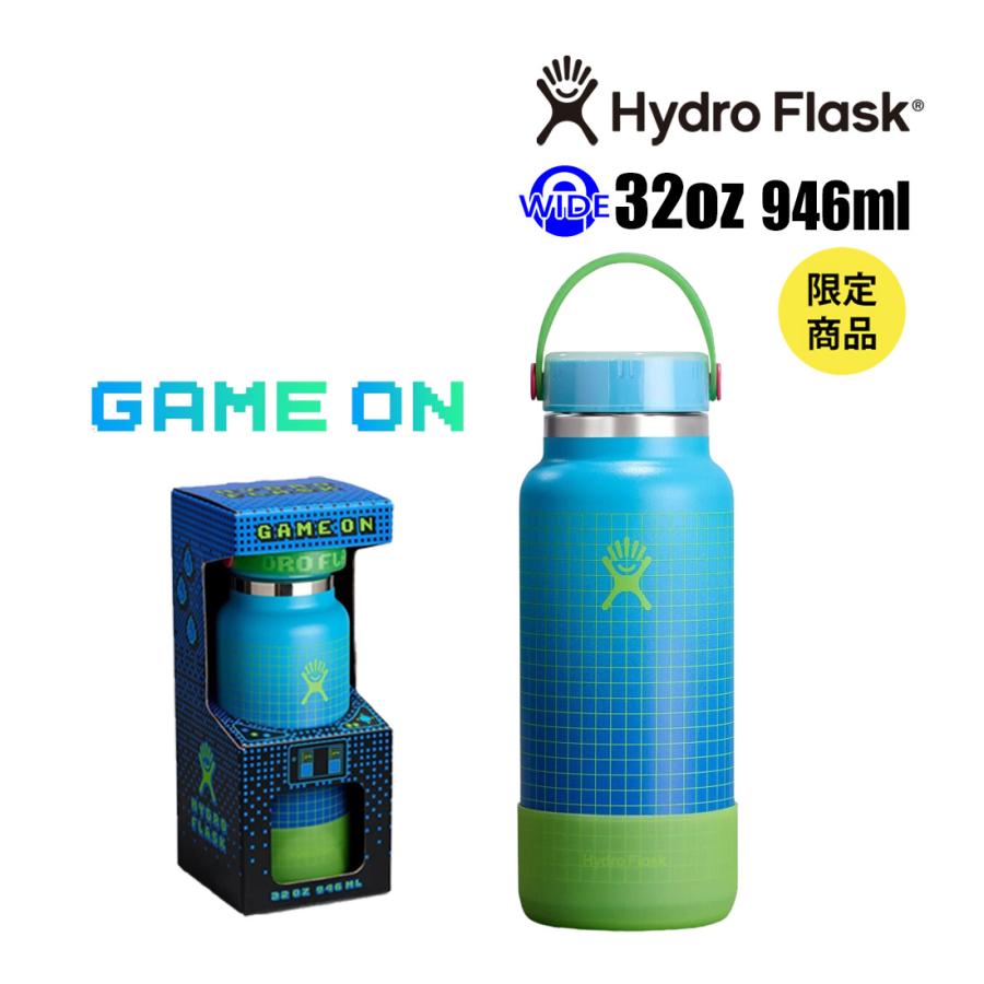 HYDRO FLASK（ハイドロフラスク） 限定 ゲームオン ワイドマウス 32oz