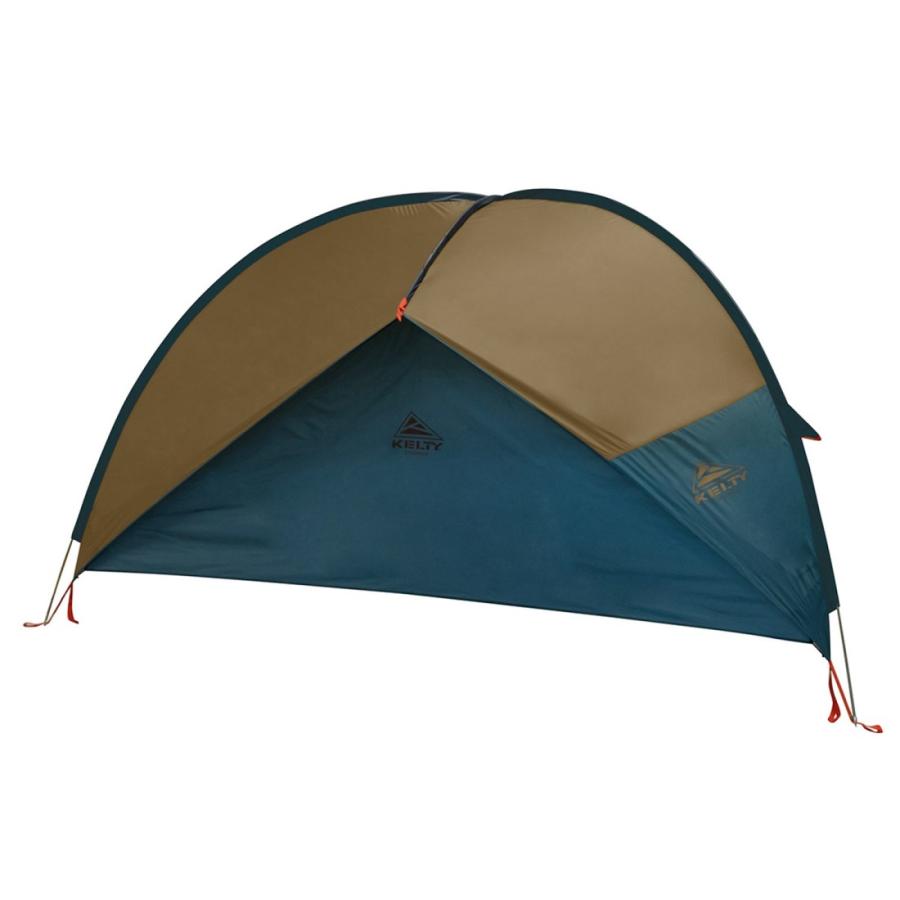 KELTY カーサイドタープ アウトドア キャンプ ケルティ 青/緑 KELTY（ケルティ） サンシェード ウィズ サイド ウォール タープ 日よ