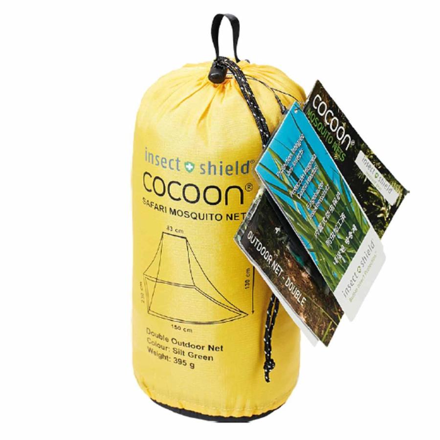 COCOON アウトドア蚊帳ネット 収納袋付き cocoon（コクーン） アウトドアネット ダブル 蚊帳 国内正規品