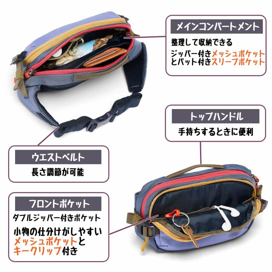 cotopaxi（コトパクシ） アルパ X 1.5L ヒップパック ボディーバック