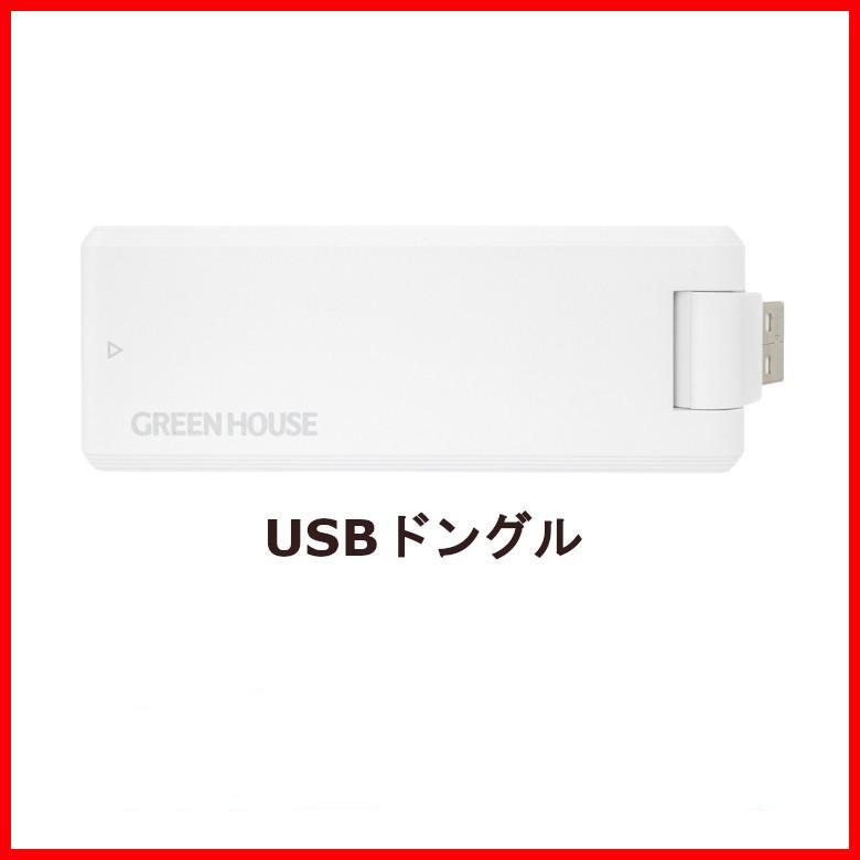 GREEN HOUSE（グリーンハウス） 【受注生産品】 USBドングル LTE対応