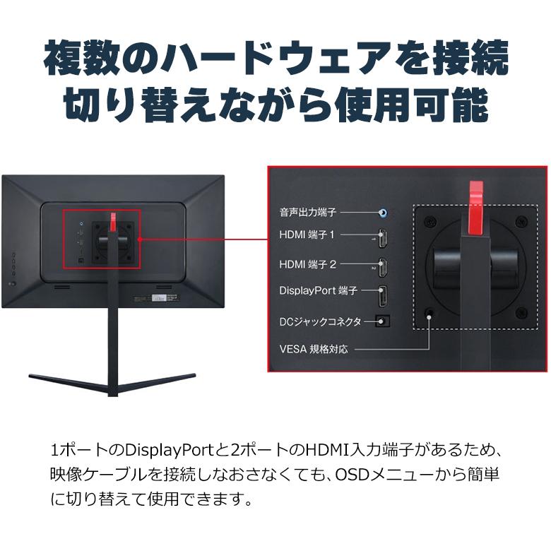 GREEN HOUSE(パソコン) ゲーミングモニター 144Hz 23.8インチ GREEN HOUSE(パソコン) ゲーミングモニター 144Hz 23.8インチ