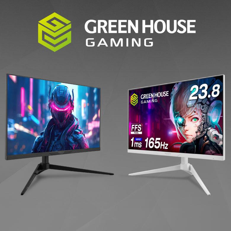 GREEN HOUSE(パソコン) ゲーミングモニター 白 165Hz 23.8 GREEN HOUSE(パソコン) ゲーミングモニター 白 165Hz 23.8