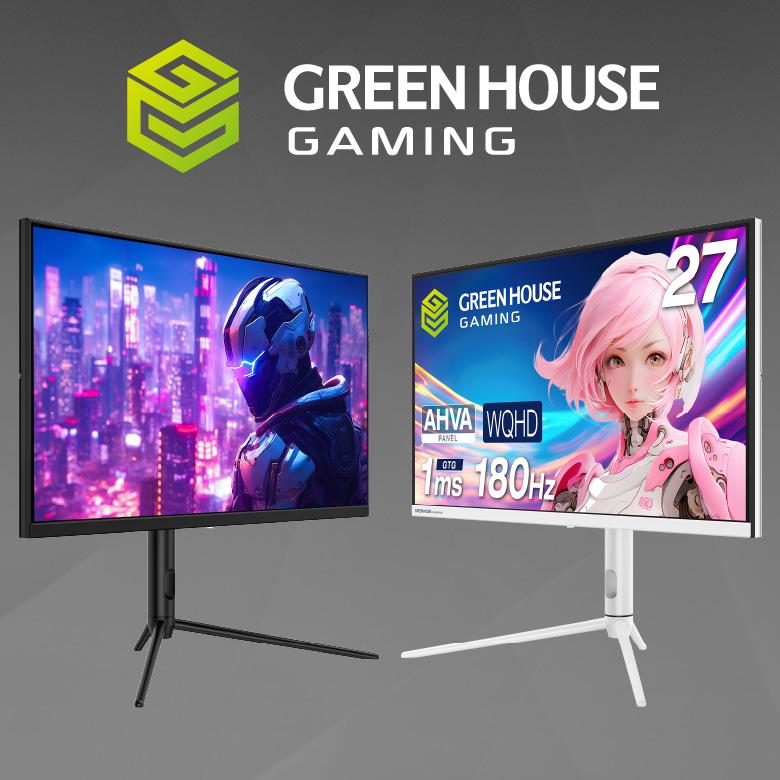 GREEN HOUSE(パソコン) ゲーミングモニター 27インチ 180Hz GREEN HOUSE(パソコン) ゲーミングモニター 27インチ 180Hz