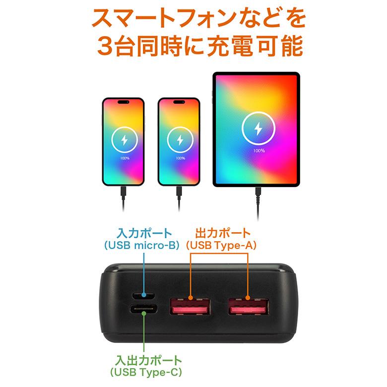GREEN HOUSE(パソコン) モバイルバッテリー 10000mAh 高速充電 GREEN HOUSE(パソコン) モバイルバッテリー 10000mAh 高速充電