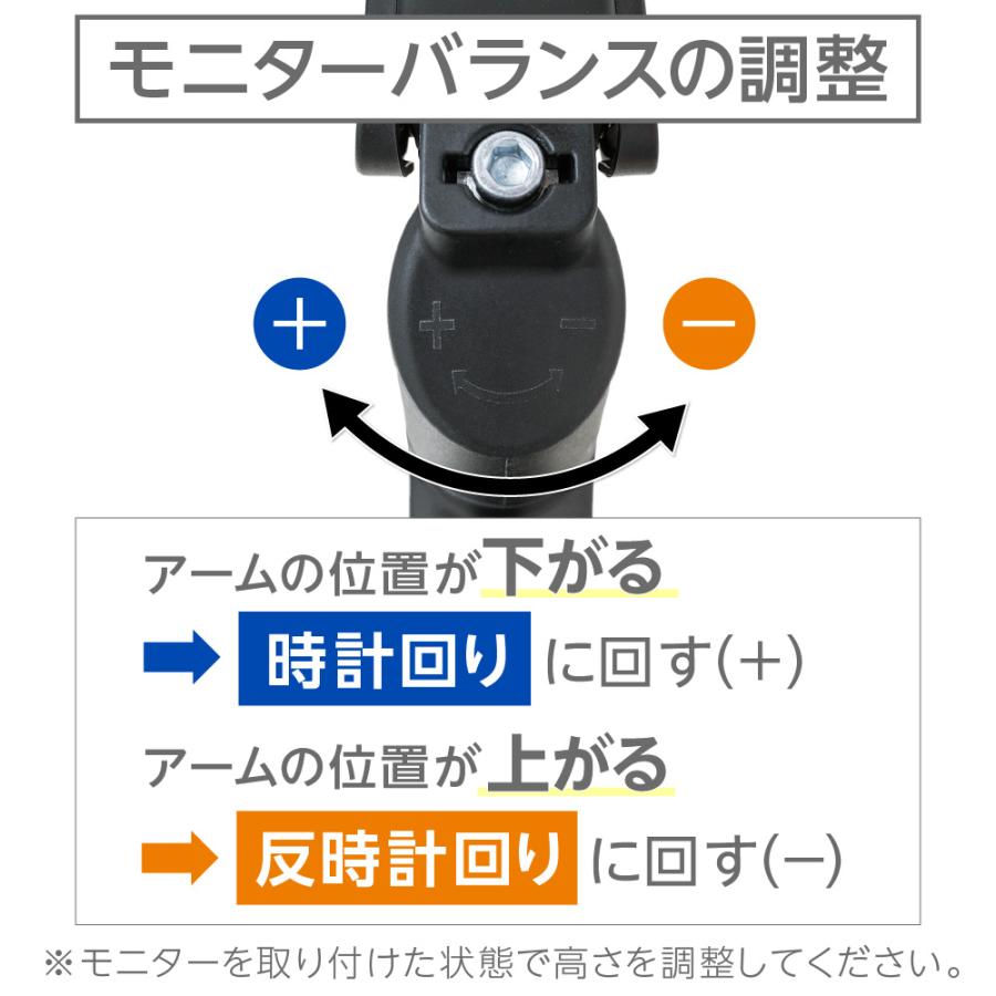 GREEN HOUSE（グリーンハウス） モニターアーム 最大32インチ 耐荷重