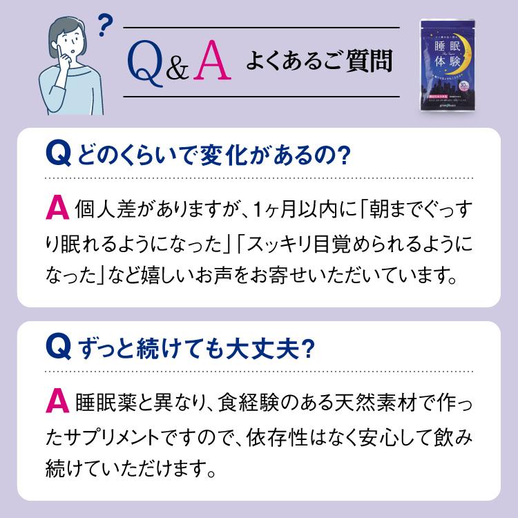 睡眠 サプリ メラトニン ラフマ GABA ギャバ  睡眠体験 1袋 初回限定 50%OFF 送料無料 機能性表示食品 睡眠の質 眠りの深さ ぐっすり 熟睡 快眠 安眠 セロトニン｜greenhouse｜20