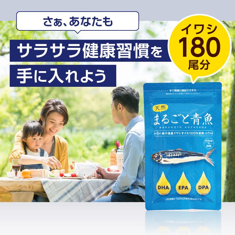 DHA EPA 青魚 まるごと青魚 1袋 初回限定 50%OFF 送料無料 オメガ3脂肪酸 DHA&EPA 青魚 非加熱 無添加 オイル 健康 :6505first:健康食品の店グリーンハウス 通販