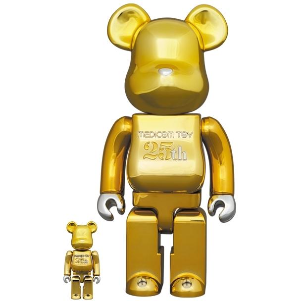 BE@RBRICK MEDICOM TOY 25th Anniversary Model 100％ ＆ 400％ : bb  