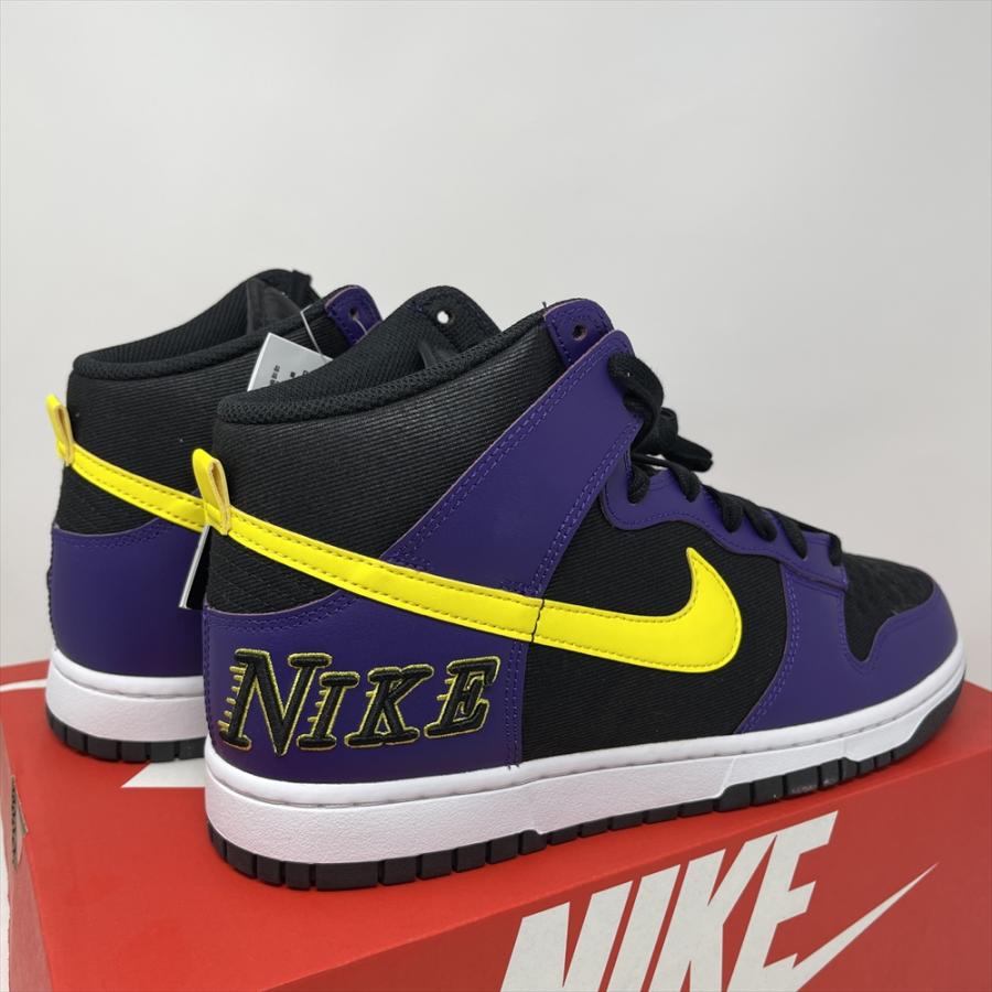 ナイキ ダンク ハイ コート パープル NIKE DUNK HIGH Court Purple メンズ スニーカー DH0642-001｜greening｜03