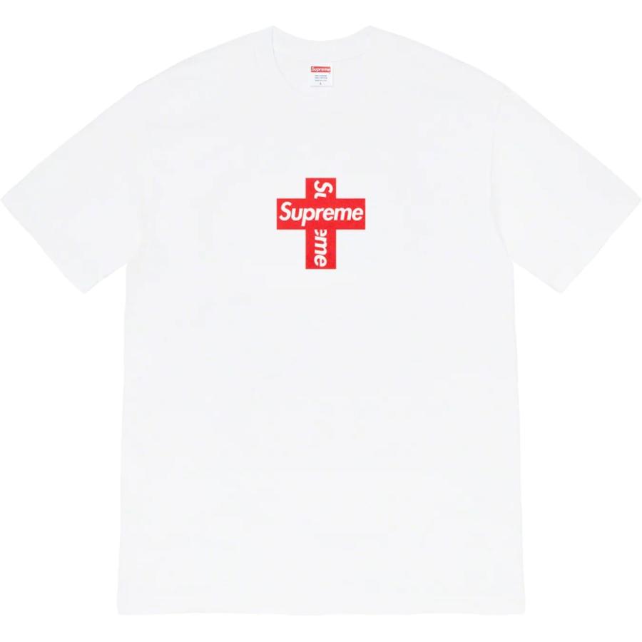 Supreme Cross Box Logo Tee シュプリーム クロス ボックス ロゴ Tシャツ 白 :s-c-b-logo-tee